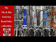 Video thumbnail for My Vintage Schwinn road bike collection 70s 80s restorations