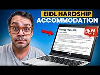 Video thumbnail for New EIDL Hardship Available
