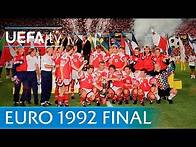 Video thumbnail for Denmark v Germany: UEFA EURO 92 final highlights