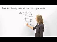 Video thumbnail for 6th 7th 8th Grade Algebra | MathHelp.com