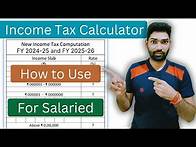Video thumbnail for Income tax calculation FY 2025-27(AY 2026-27) and FY 2024-25(AY 2025-26) in excel calculator