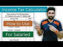 Video thumbnail for Income tax calculation FY 2025-27(AY 2026-27) and FY 2024-25(AY 2025-26) in excel calculator