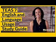 Video thumbnail for TEAS 7 English and Language Usage Study Guide