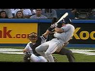 Video thumbnail for NYM@NYY: Roger Clemens beans Mike Piazza