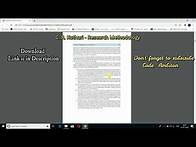 Video thumbnail for Research Methodology Best Book in Free PDF Download - C. R. Kothari