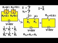 Video thumbnail for Physics 42 Ohm's Law and Resistor Circuits (1 of 23) Series and Parallel