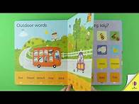Video thumbnail for Lift-the-flap Word Book