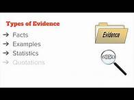 Video thumbnail for Claim, Evidence, and Reasoning