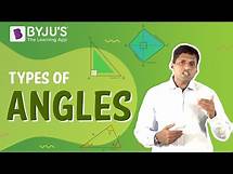 Video thumbnail for Types Of Angles I Class 7 I Learn with BYJU'S