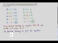 Video thumbnail for Inductive and Deductive Reasoning