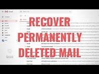 Video thumbnail for Recovery Email 2024 | How to Recover Deleted Emails From Gmail | Recover Deleted Mail [Updated]