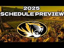 Video thumbnail for Missouri Football 2025 Schedule Preview & Early Projected Record