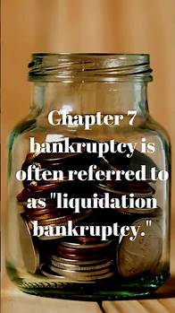 Video thumbnail for Chapter 7 Bankruptcy Explained: The Liquidation Process