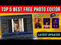 Video thumbnail for Top 5 Best Free Photo Editing Software for PC/Laptop [2025] - Beginner to Advanced⚡[Latest Updated]💻
