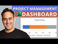 Video thumbnail for How to Use Excel to Create a Project Management Dashboard