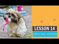 Video thumbnail for Lesson #14 - Grade 2 English Spelling Words - Elementary School (Grade 2) spelling centers 2nd grade