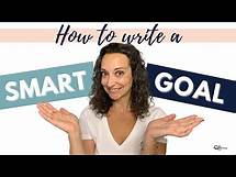 Video thumbnail for How to write a SMART goal (for mental health)