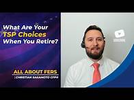 Video thumbnail for What Are Your TSP Choices When You Retire?