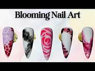 Video thumbnail for How to use Blooming Gel | Blooming Gel Nail Tutorial | Top 5 Easy Nail Art designs for beginners