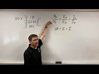 Video thumbnail for Transformer Basics - Introduction to Ratios and Calculations