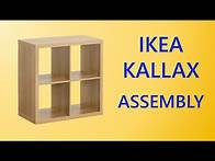 Video thumbnail for How to assemble Ikea Kallax shelving unit