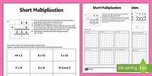 Video thumbnail for Year 3 Differentiated Short Multiplication Worksheet Pack