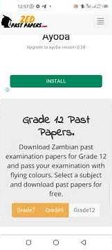 Video thumbnail for How to download your own Past past papers ECZ from Zed Past Papers