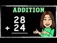 Video thumbnail for 2-digit Add 2-digit | Column Addition | Maths with Mrs. B