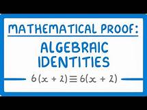 Video thumbnail for GCSE Maths - How to Prove Algebraic Identities - Proof Part 2