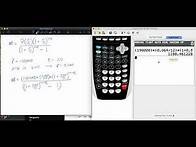 Video thumbnail for Calculator Practice Monthly Payment Formula