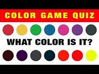 Video thumbnail for Guess the Color Quiz? | Color Game For Kids ! #mindgames &Puzzles #2023 | GUESS QUIZ ! Kids Game2023