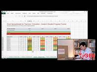 Video thumbnail for Excel for Teachers: Student Progress Tracker Part 2 of 3 - Create Dropdown Menu and Use COUNTIF