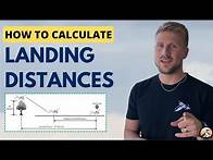 Video thumbnail for How to Calculate Landing Distance - For Student Pilots