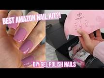 Video thumbnail for Trying Amazons Best Gel Polish Kit | step by step how to do gel polish nails at home for beginners