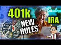 Video thumbnail for New IRS Rules for 401K Contributions and Catch-Up for 2025: Higher Limits, More Savings!