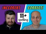 Video thumbnail for Ultimate 11+ Spelling and Punctuation Guide: Part 1 - Spelling