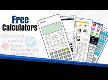 Video thumbnail for Free Scientific/Graphing Calculator Emulators 2021