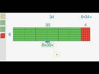 Video thumbnail for Multiplying 2-digit by 1-digit using Base-10 blocks