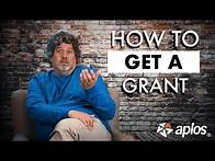 Video thumbnail for Grants 101: How To Get A Grant
