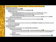 Video thumbnail for SECTION 12 BNSS || LOCAL JURISDICTION OF JUDICIAL MAGISTRATE || LECTURE + NOTES ||