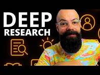 Video thumbnail for Academics Are Secretly Using Deep Research Like This