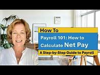 Video thumbnail for Payroll 101: How to calculate net pay