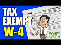 Video thumbnail for How to Fill Out an Exempt W4 Form | 2024 | Money Instructor