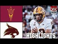 Video thumbnail for Arizona State Sun Devils vs. Texas State Bobcats | Full Game Highlights | ESPN College Football
