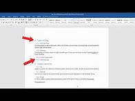 Video thumbnail for How to create multilevel numbered headings in word