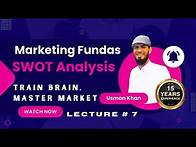 Video thumbnail for SWOT Analysis Explained | Strengths, Weaknesses, Opportunities & Threats | Marketing Fundas | #7