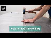 Video thumbnail for How to Install: T-Molding
