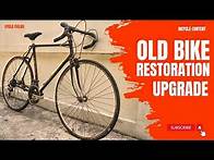 Video thumbnail for OLD BIKE RESTORATION UPGRADE #bicycle