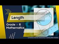 Video thumbnail for Length - Grade 6 - Mathematics - National Curriculum | English Medium