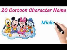 Video thumbnail for 20 Names Of Cartoon Characters In English !! 20 Famous Cartoon Names !! Cartoon Characters